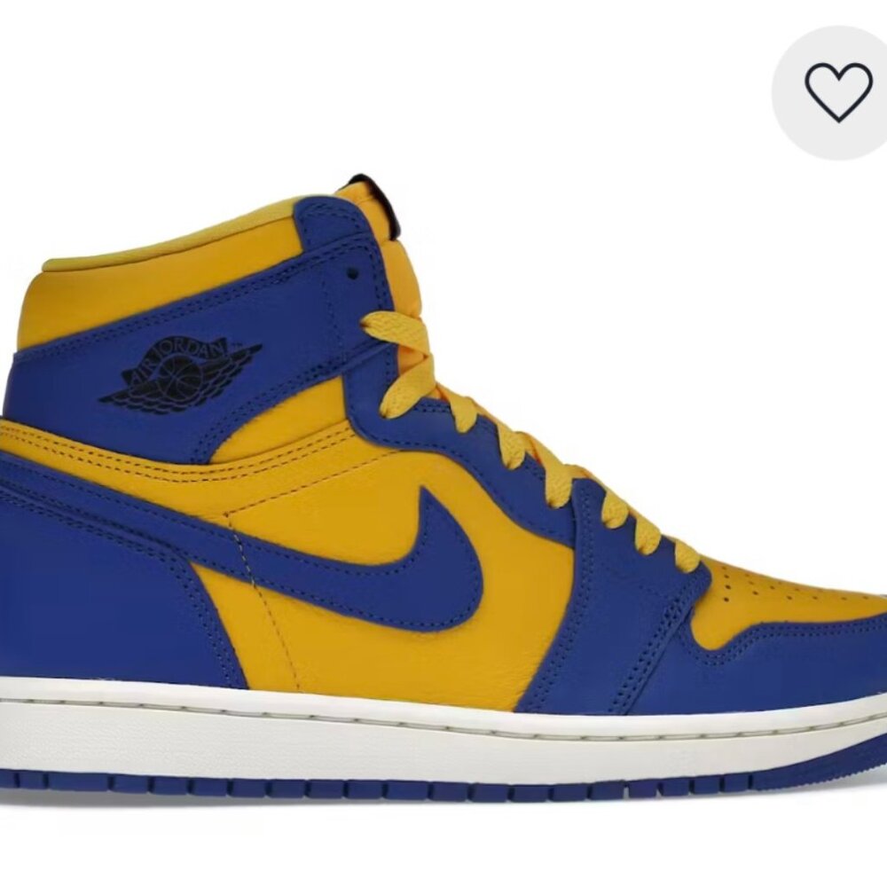Air Jordan 1 Retro High OG Reverse Laney Sneakers Size 10.5 - Picture 8 of 8